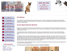 Tablet Screenshot of familydogandcathospital.com